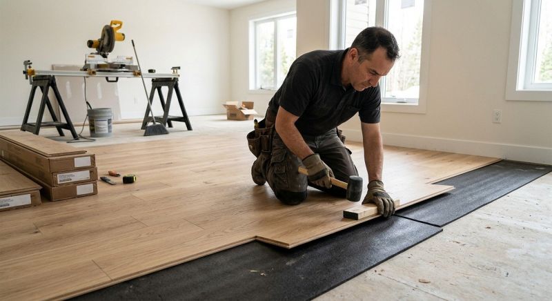 Engineered Wood Installation in Columbia, MD