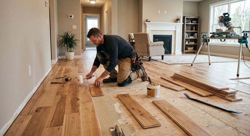 Engineered Wood Installation in Columbia, MD