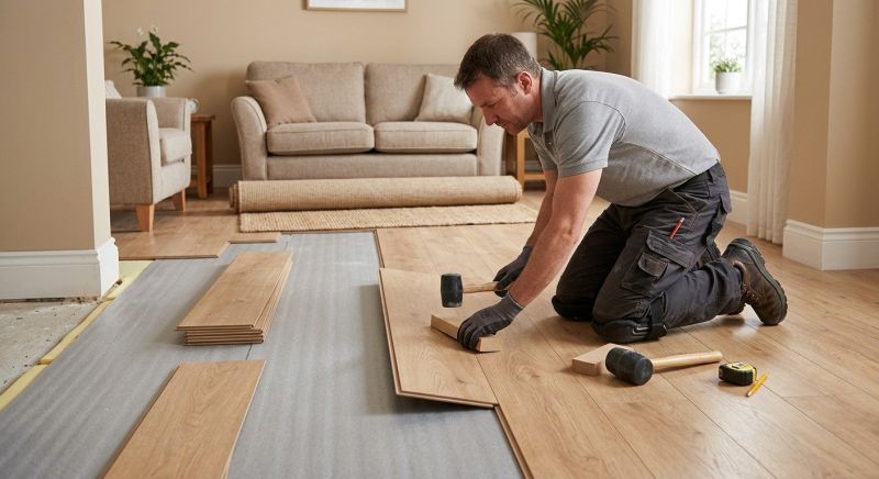 Laminate Floor Installation in Germantown, MD