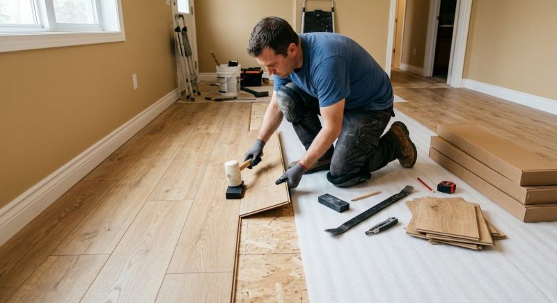 Laminate Floor Installation in Halethorpe, MD