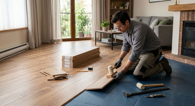 Laminate Floor Installation in Marriottsville, MD