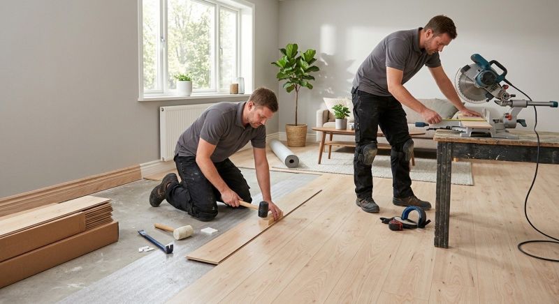 Laminate Floor Installation in Sparrows Point, MD