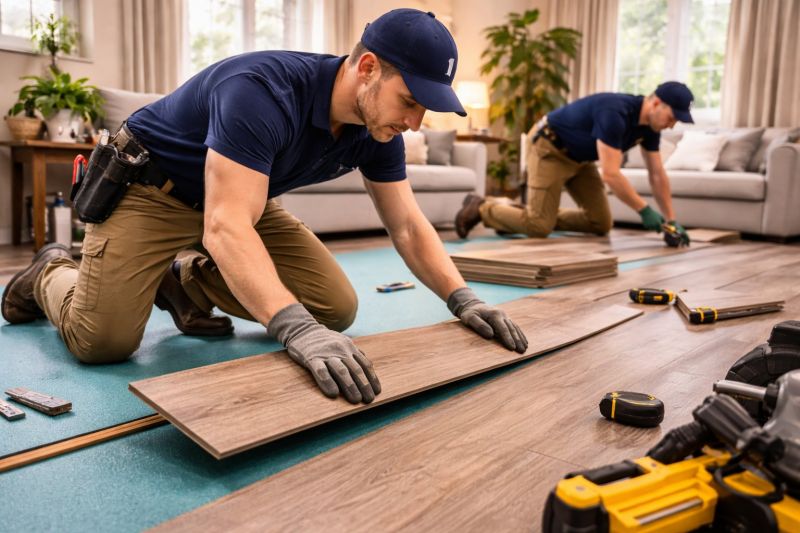 Laminate Floor Remodeling in Columbia, MD