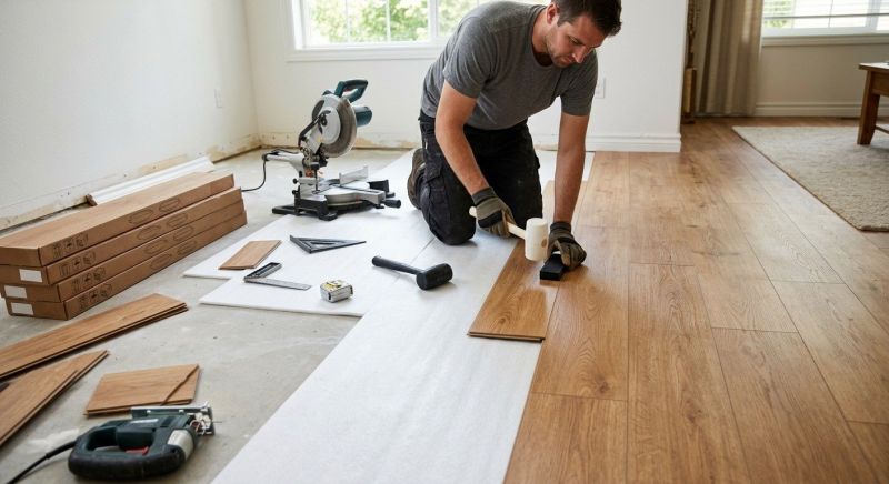 Laminate Floor Replacement in Beltsville, MD