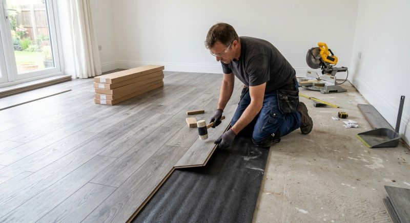 Laminate Floor Replacement in Crofton, MD