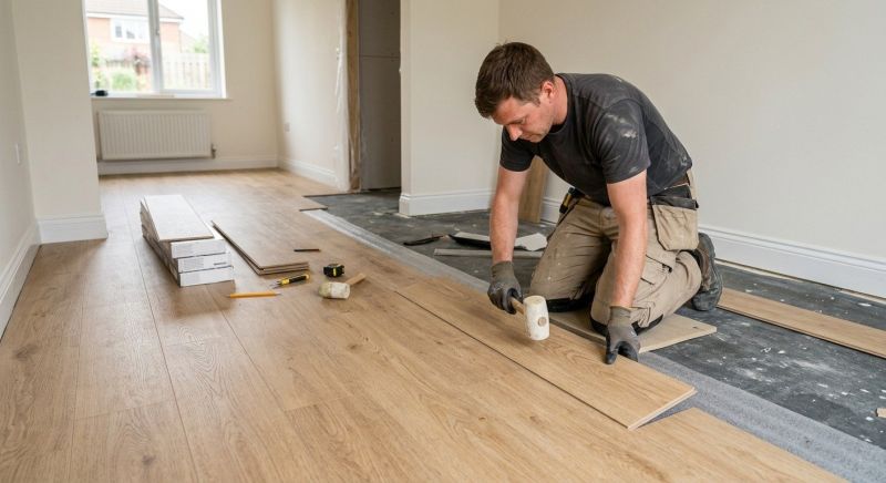 Linoleum Floor Installation in Chevy Chase, MD