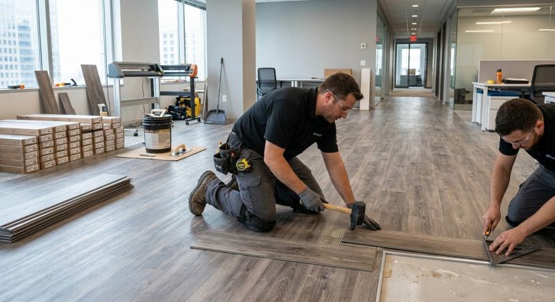 Linoleum Floor Installation in Cockeysville, MD
