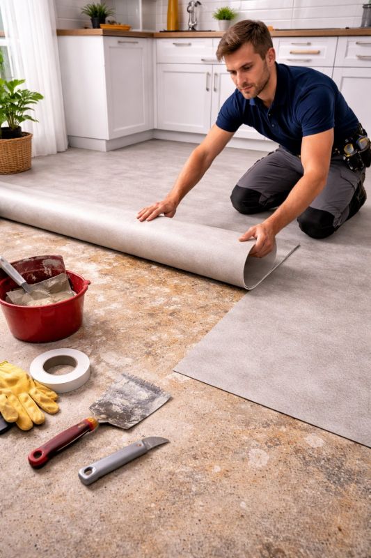 Linoleum Floor Installation in Mount Airy, MD