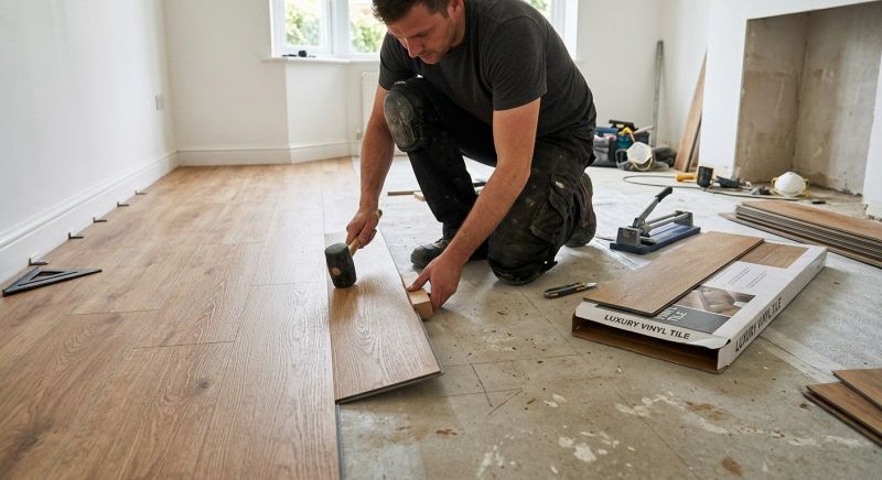Lvt Flooring Installation in Davidsonville, MD