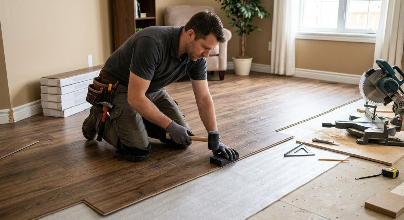 Plank Laminate Installation in Columbia, MD