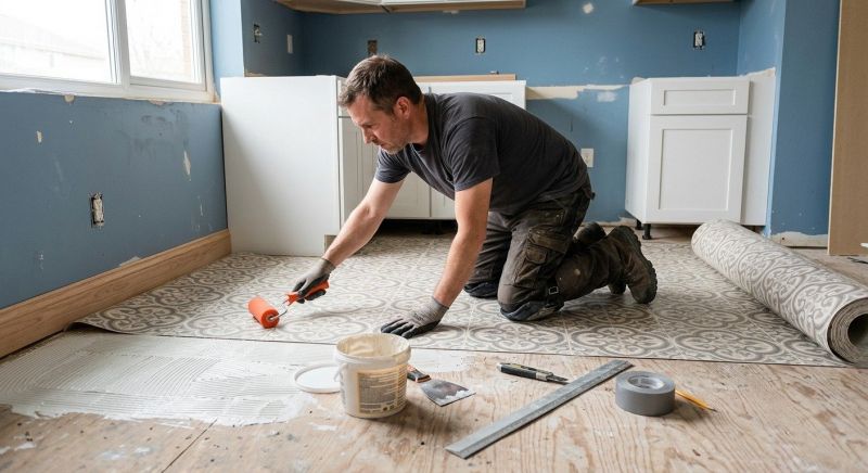 Sheet Flooring Installation in Ellicott City, MD