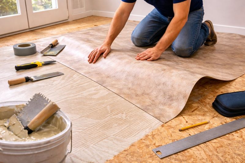 Sheet Vinyl Installation in Boyds, MD