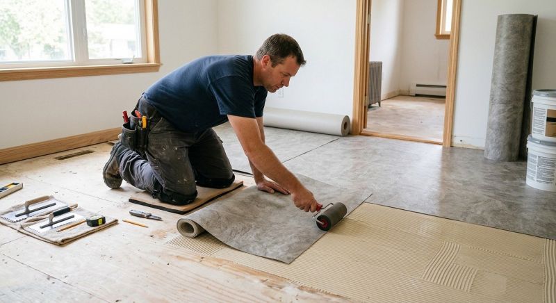 Sheet Vinyl Installation in Jessup, MD