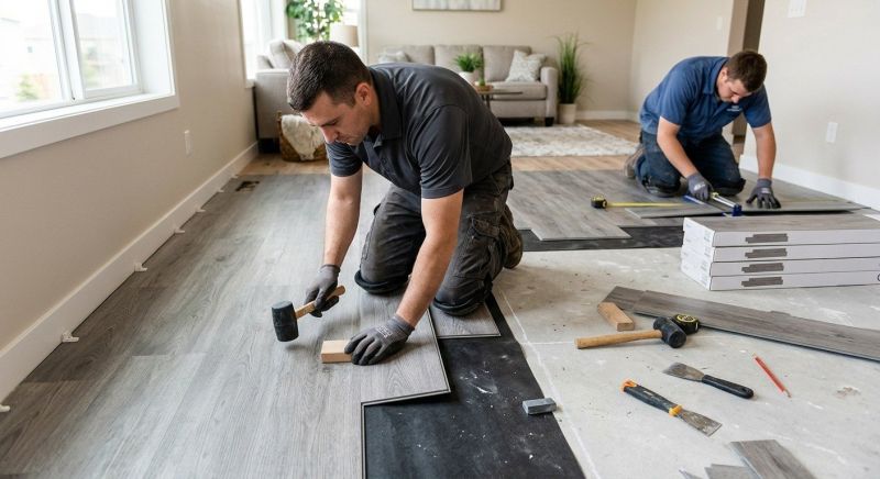 Vinyl Flooring Installation in Clarksburg, MD