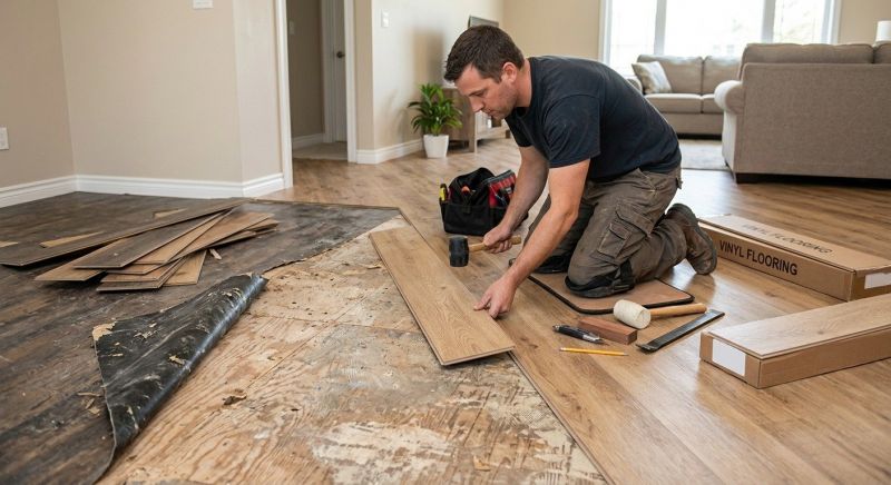 Vinyl Flooring Installation in Jessup, MD