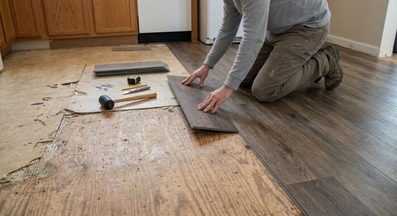 Vinyl Flooring Installation in Lutherville Timonium, MD